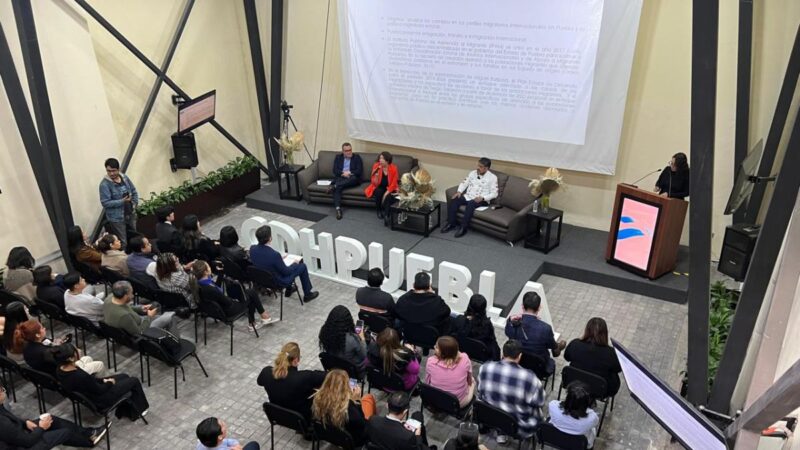 CDH Puebla organiza foro “Migración, más que un derecho”
