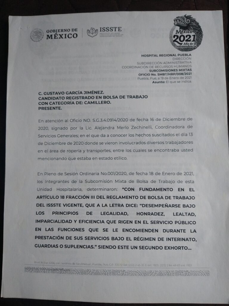 Issste Puebla