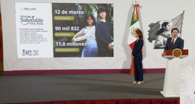 Mario Delgado arrancará en Puebla plan de salud para estudiantes el 12 de marzo