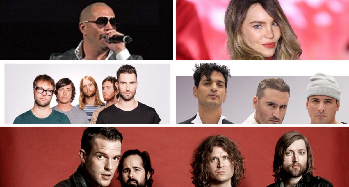 Pitbull, Belinda, The Killers, Maroon 5 y Reik estarán en la Feria de Puebla 2025