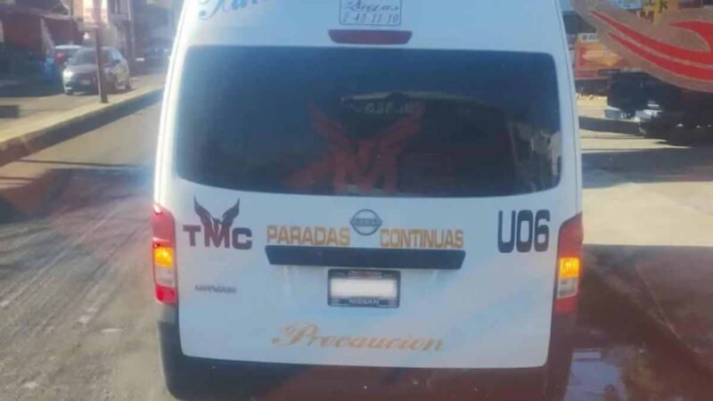 SMT advierte a unidades piratas de ruta Puebla-Calpan que serán retiradas