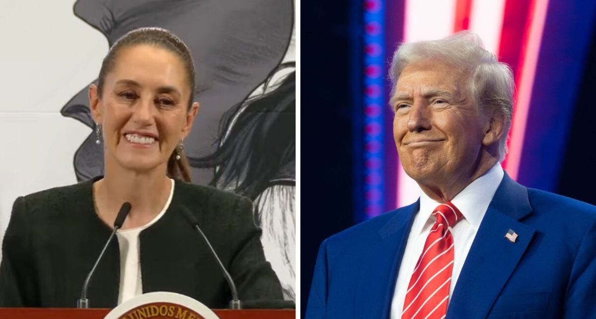 Sheinbaum y Trump acuerdan no aplicar aranceles a lo que esté en T-MEC