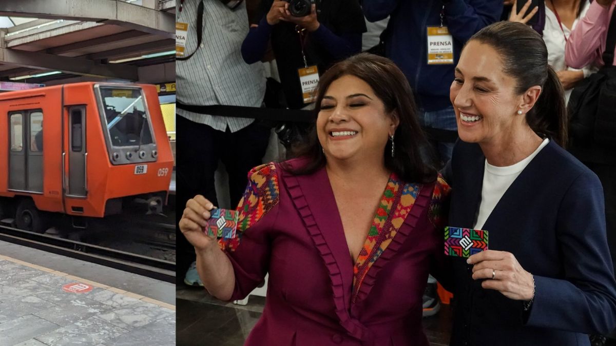 Sheinbaum y Brugada, inauguran juntas la línea 1 del Metro Cuauhtémoc a Chapultepec