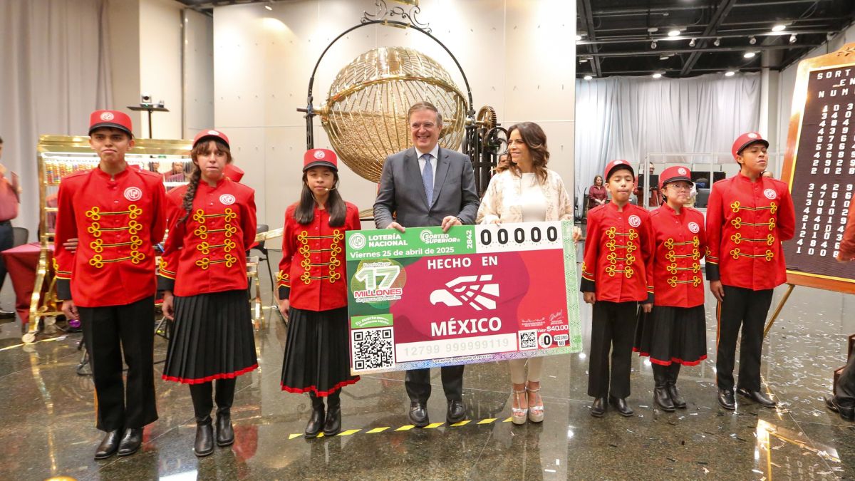 Con sorteo, Economía federal y Lotería Nacional celebran lo “Hecho en México”