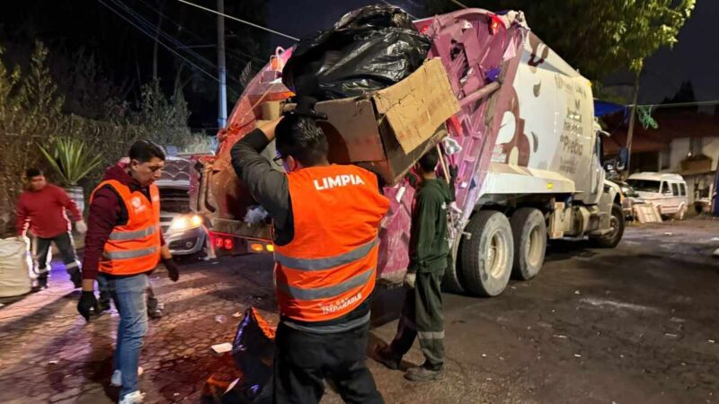¡Que no se te pase! Servicio de limpia trabaja con normalidad 1 y 5 de mayo