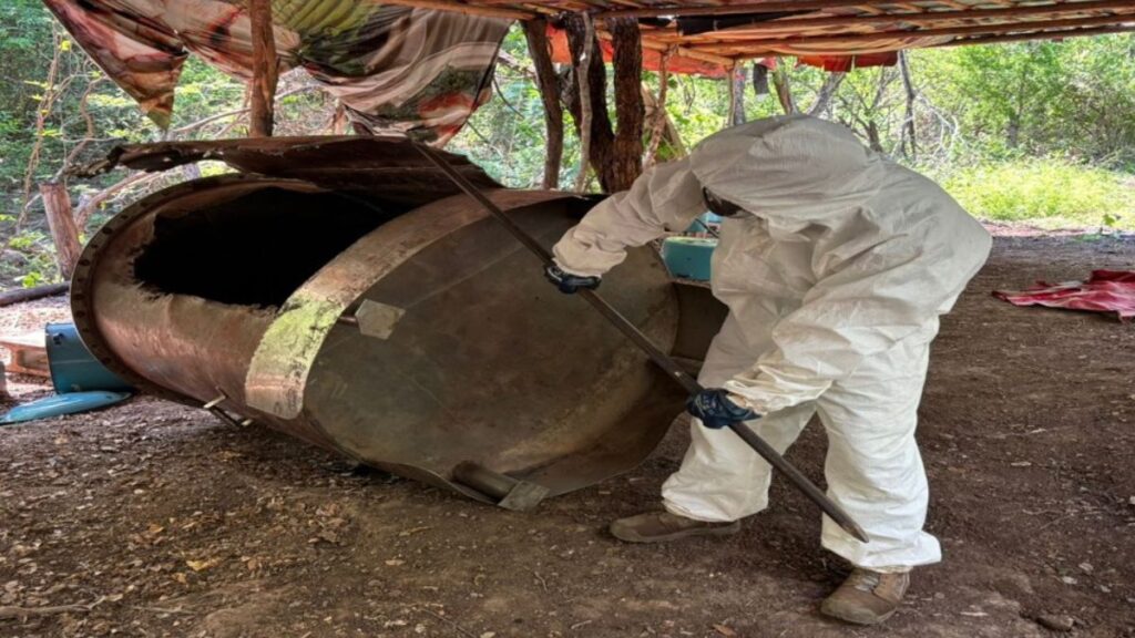 Laboratorios clandestinos en Sonora incautados en Operativo Frontera Norte en julio