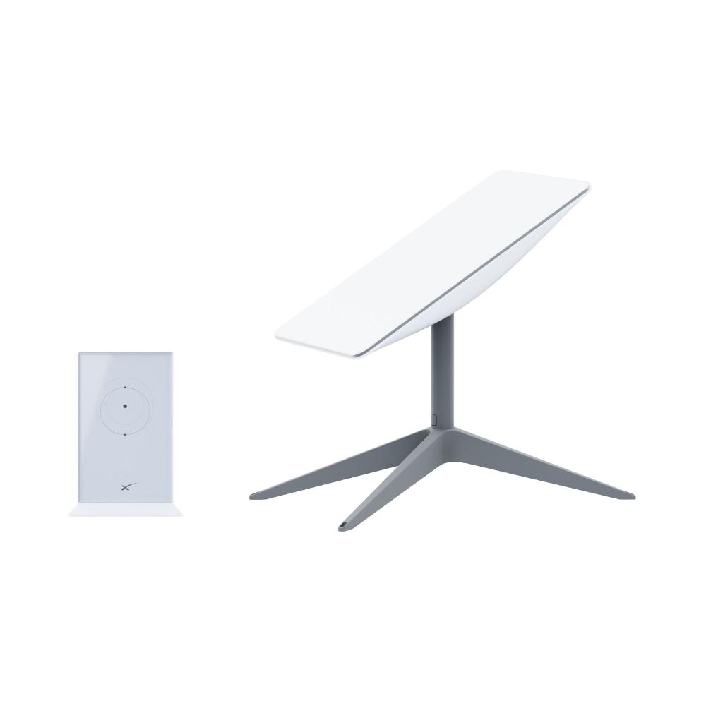 Antena residencial de la marca Starlink