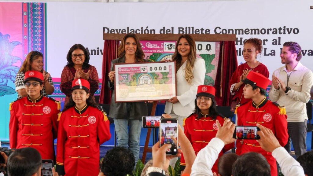 Lotería Nacional celebra 32 años de La Nueva Viga con billete conmemorativo