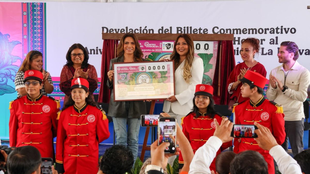 Lotería Nacional celebra 32 años de La Nueva Viga con billete conmemorativo