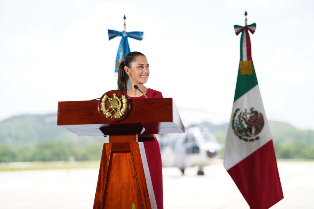Presidenta de México, Claudia Sheinbaum Pardo en Guatemala