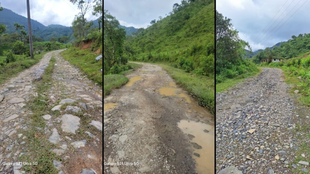Caminos de inspectorías en Eloxochitlán