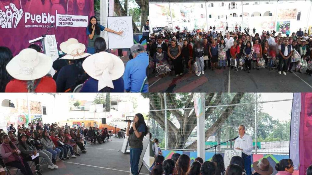 Con más de 90 despensas y talleres, Puebla impulsa la alimentación saludable en Azumiatla