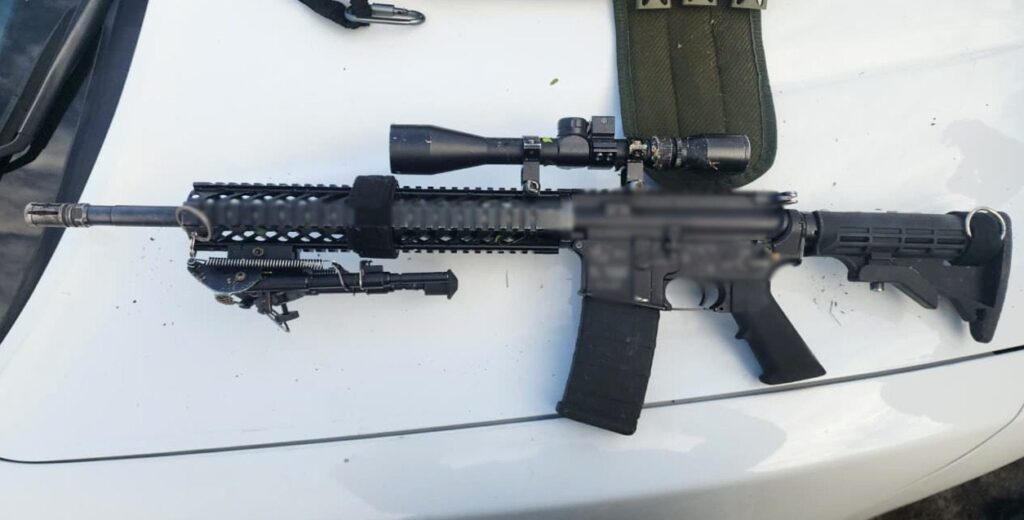 Guardia Nacional incautó armamento y dos tractocamiones en Esperanza, Puebla