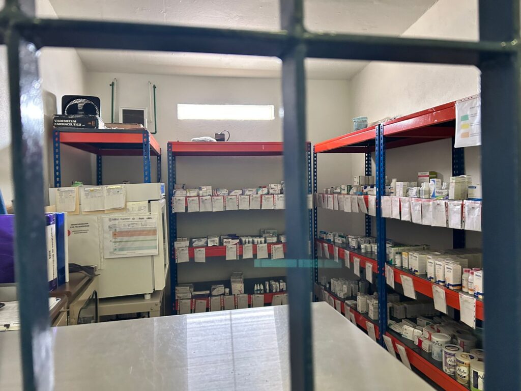 Médicamentos en el penal femenil de Ciudad Serdán