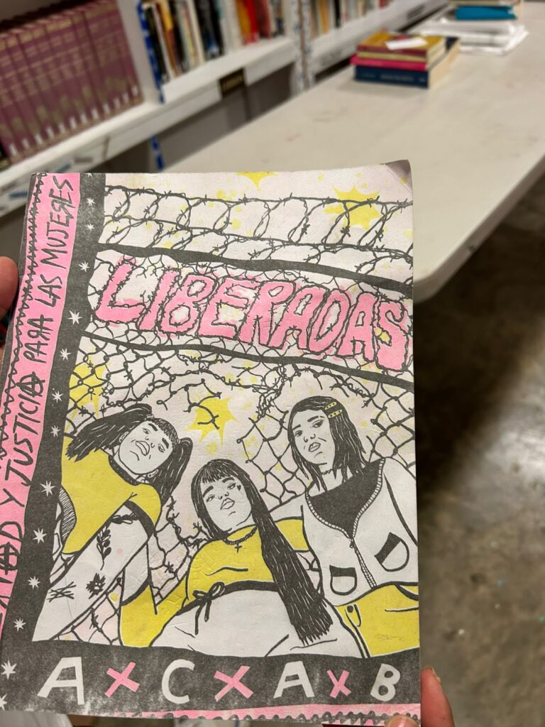 Fanzine elaborado por internas del penal de Ciudad Serdán