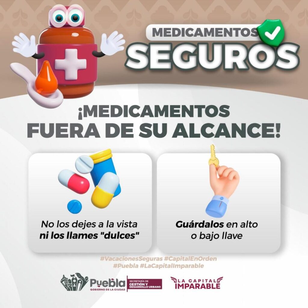 PC de Puebla emite recomendaciones para evitar accidentes en casa en vacaciones
