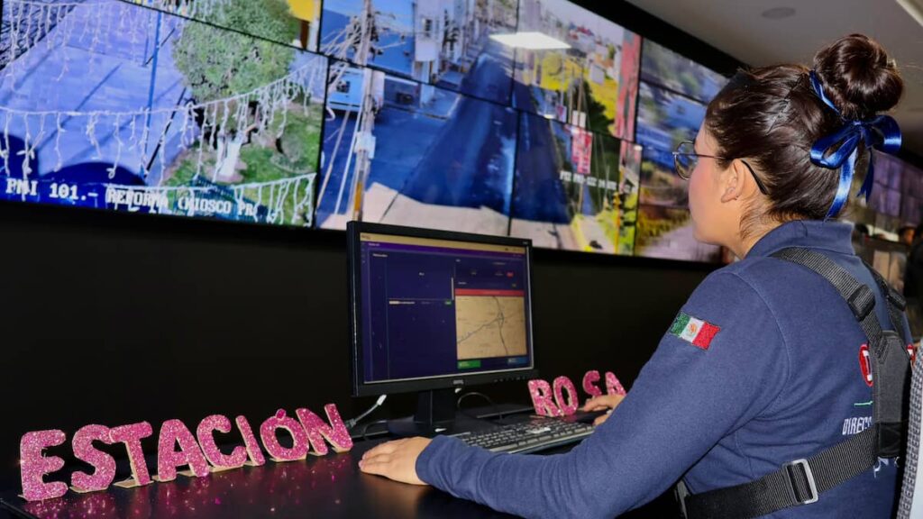 En San Andrés Cholula, inauguran red de videovigilancia; tendrá 30 nuevos puntos de monitoreo