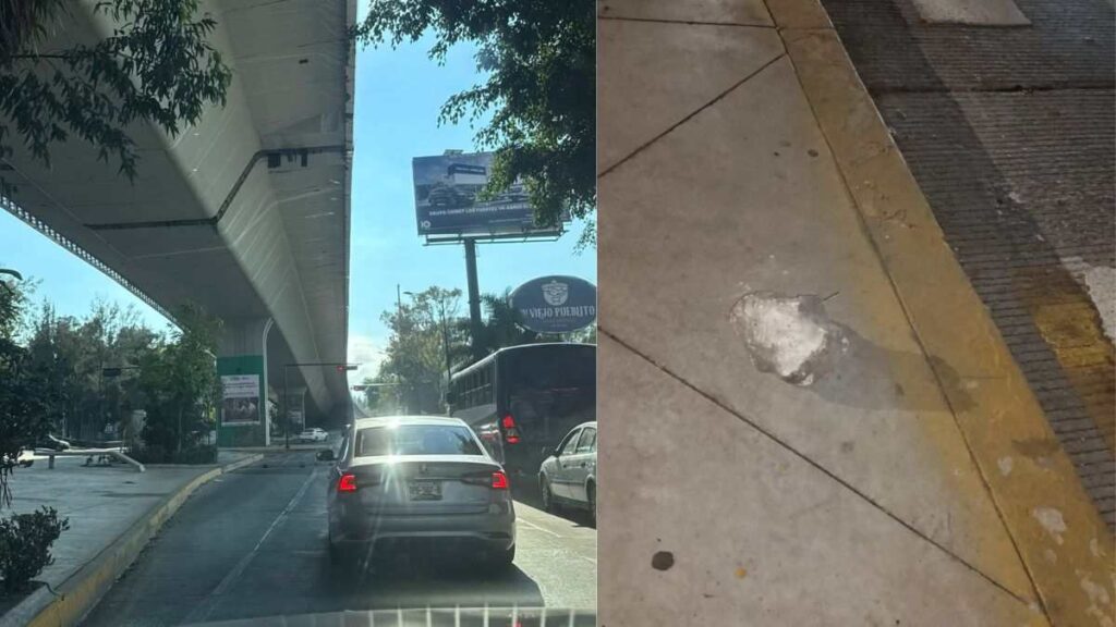 Desprendimientos de piedras del Puente de Zaragoza que denunciaron vecinos