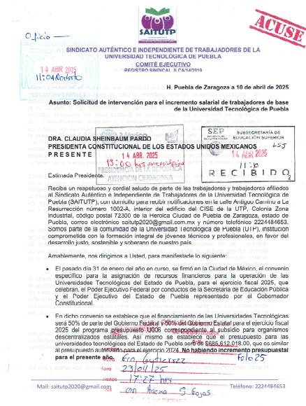 Por gestión del Saitutp, 23 de diciembre pagarán aumento salarial a trabajadores de UTP