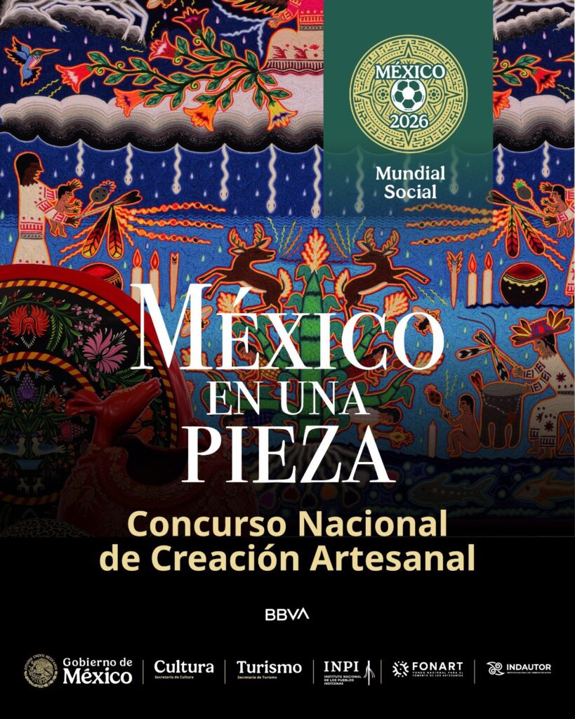Lanzan Concurso de Creación Artesanal Nacional “México en una pieza”, ¿cómo participar?