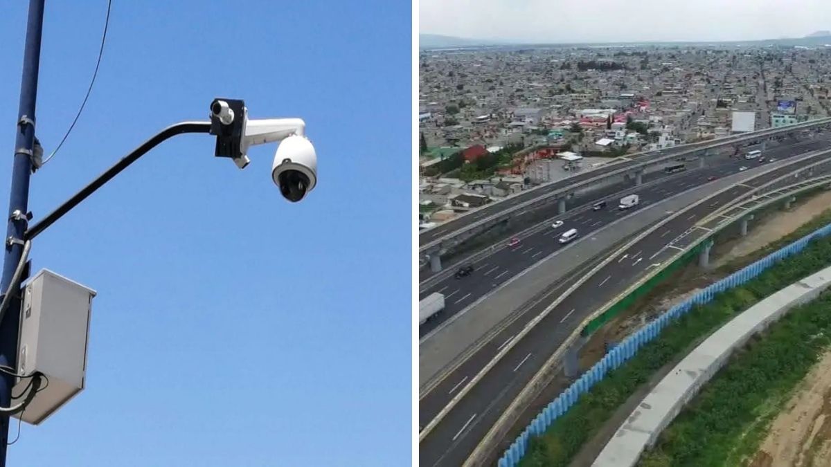 Primera etapa de instalación de cámaras en la México-Puebla concluirá hasta junio