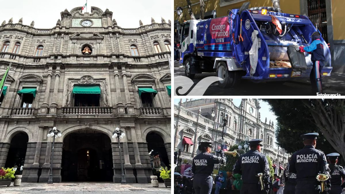 Puebla capital mantiene servicios de limpia, agua y seguridad tras incidentes del 22 de febrero
