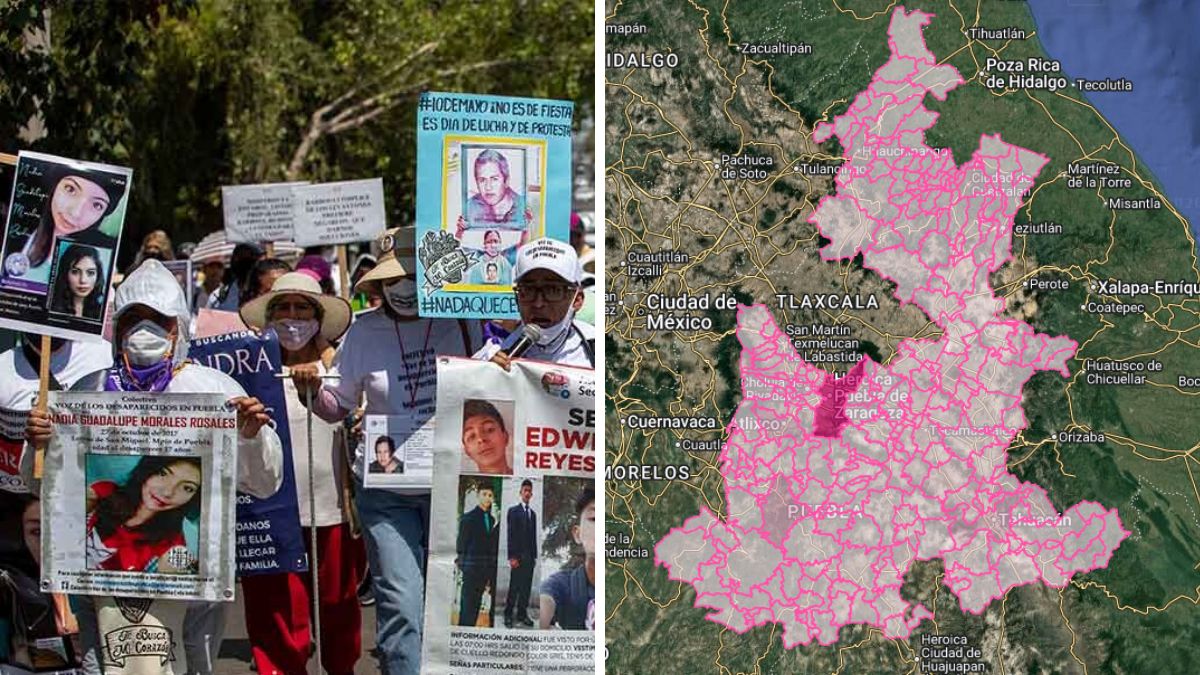 Puebla y Tehuacán concentran 46% de personas desaparecidas en enero; bajan 56%