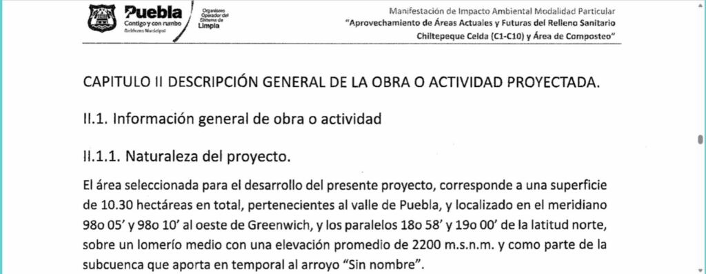 Naturaleza del proyecto