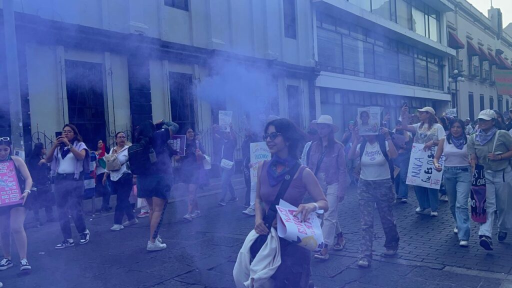 Marcha del 8M 2026 en Puebla