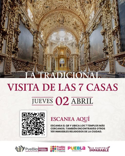 ¿Cuáles serán las actividades más relevantes de Semana Santa 2026 en Puebla?