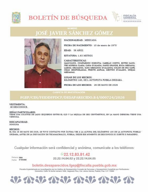 Tras intento de asalto, trailero desaparece en la Puebla-Orizaba; familia lo busca