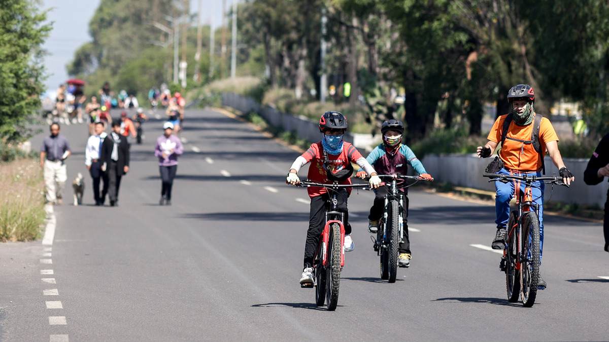 Arranca Vía Recreativa Metropolitana semanal en Puebla con 11 mil asistentes