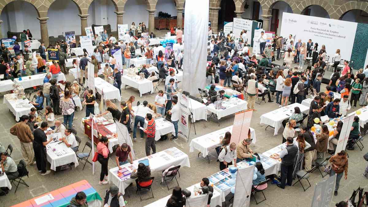 Puebla oferta 1,100 vacantes en Feria de Empleo para la Diversidad e Inclusión Laboral