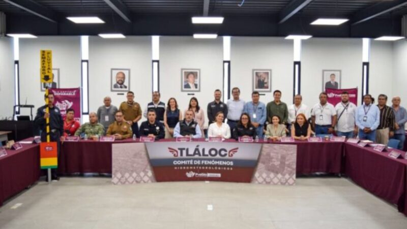 Temporada de lluvias con el Comité “Tláloc”
