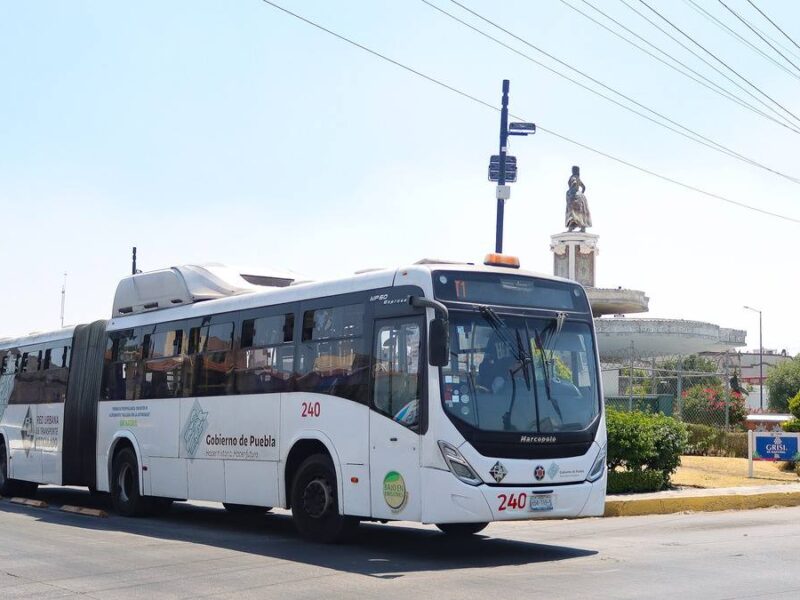 En un año, RUTA de Puebla aumenta 10% traslado de pasajeros; flota se mantiene: Inegi